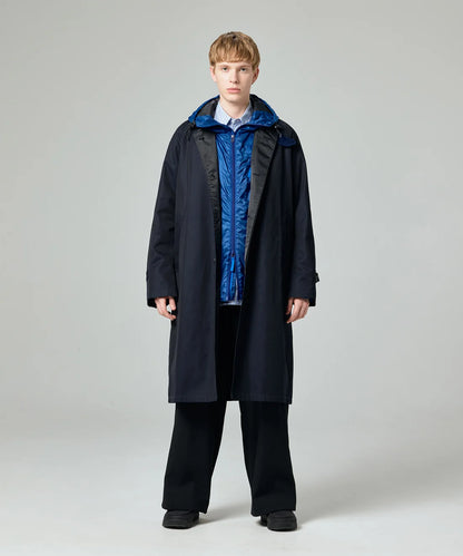【PHENIX - フェニックス】AERO STILL BAL COLLAR COAT /NAVY(コート/ネイビー)
