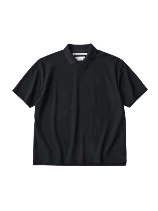 【White Mountaineering - ホワイトマウンテニアリング】POLO SHIRT / BLACK (シャツ/ブラック)