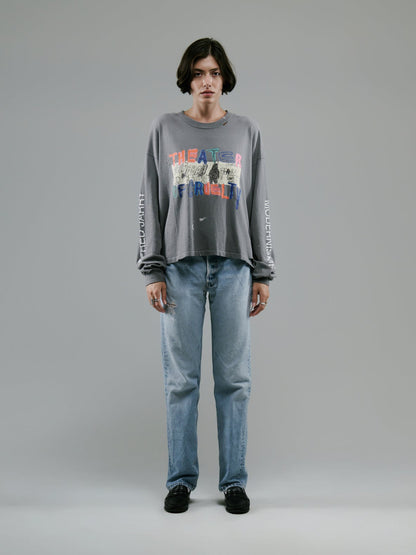 【PALY HOLLYWOOD - パリーハリウッド】THEATER OF CRUELTY L/S TEE / BLACK (ロングスリーブTEE/ブラック)