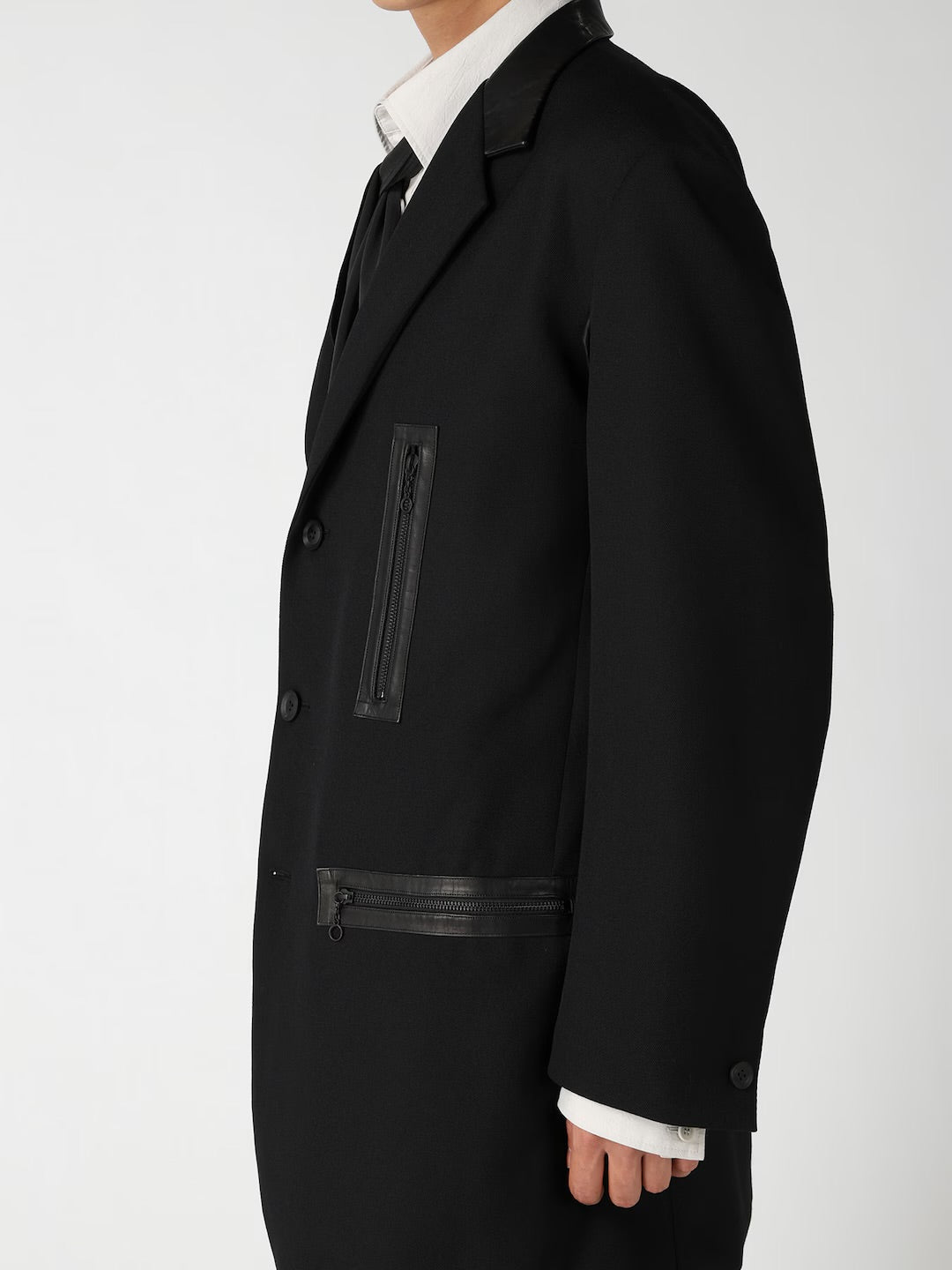 Yohji Yamamoto POUR HOMME - ヨウジヤマモト プールオム】LEATHER