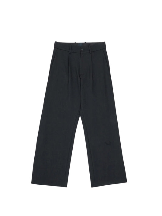 【_J. L - A. L_ - ジェイラル】Uvas Trousers / Shungite Black (トラウザーズ/シュグナイトブラック)