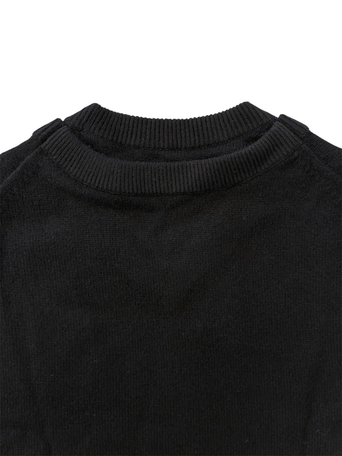 【kolor BEACON - カラー ビーコン】26WBM-N03333-08 Knit  / BLACK (ニット/ブラック）