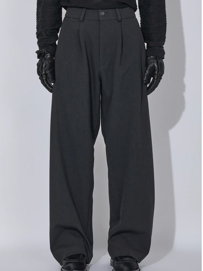 【_J. L - A. L_ - ジェイラル】Uvas Trousers / Shungite Black (トラウザーズ/シュグナイトブラック)