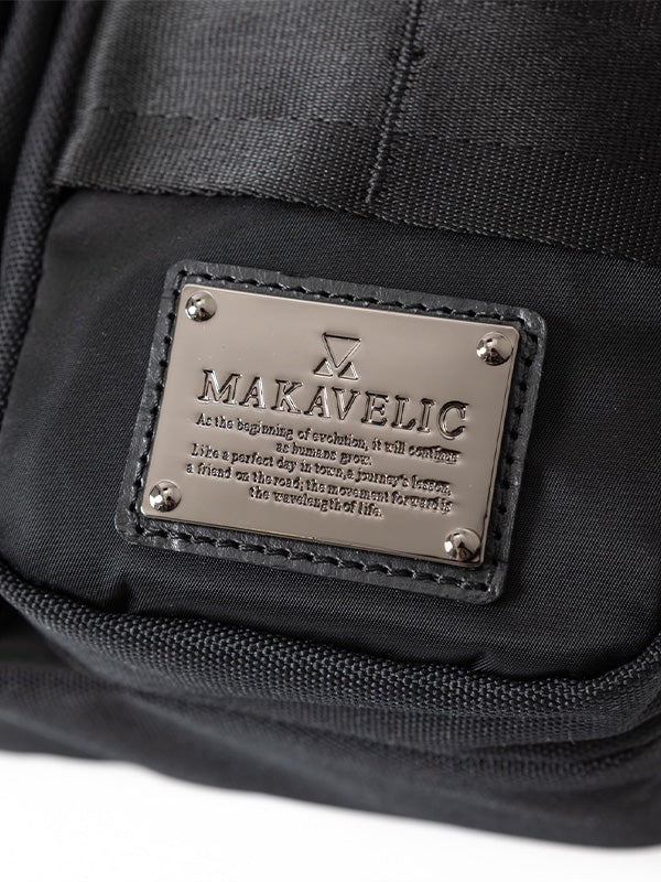 【MAKAVELIC - マキャべリック】ORBIT SHOULDER BAG / BLACK (バッグ/ブラック)