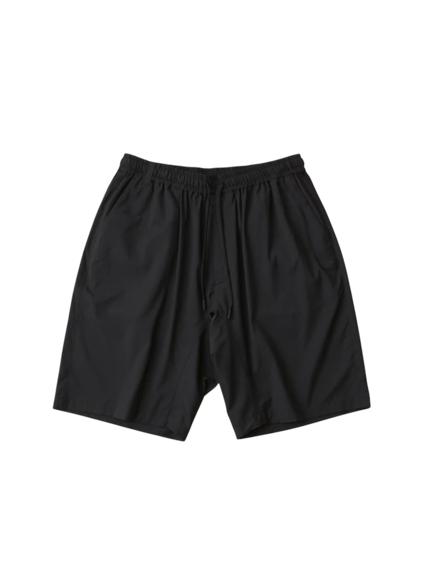 【White Mountaineering - ホワイトマウンテニアリング】WIDE SHORT PANTS / BLACK (ショーツ/ブラック)