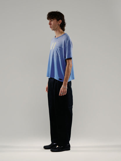 【PALY HOLLYWOOD - パリーハリウッド】BRUCE POCKET TEE / BLUE(Tシャツ/ブルー)