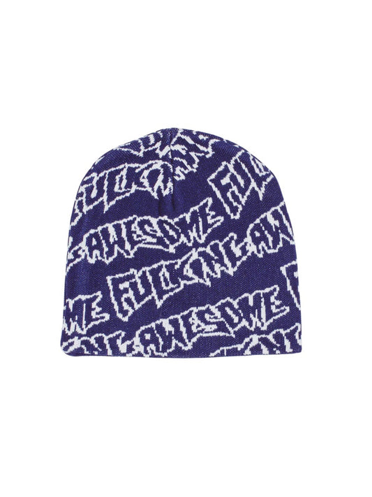 【Fucking Awesome- ファッキングオーサム】FA STAMP REPEAT SKULLY/NAVY/WHITE（キャップ/ネイビーホワイト)