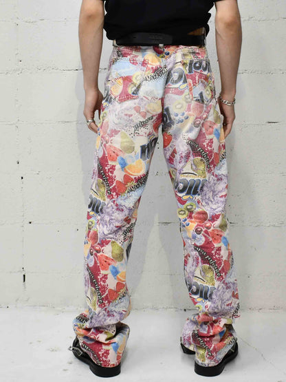 【Martine Rose  - マーティンローズ】5 POCKET RELAXED FIT JEAN / multicolor  (ボトムス/マルチカラー)