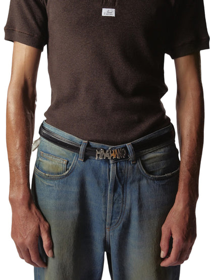 【MAGLIANO - マリアーノ】MAGLIANO SLIM BELT / BLACK (ベルト/ブラック)