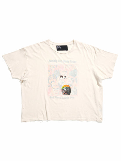 【PALY HOLLYWOOD - パリーハリウッド】ANXIETY TEE / WHITE(Tシャツ/ホワイト)