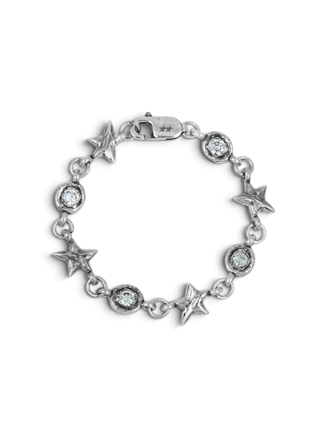 【TWO JEYS  - トゥージェイズ】WHITE SQUADRA BRACELET / SILVER (アクセサリー/シルバー)