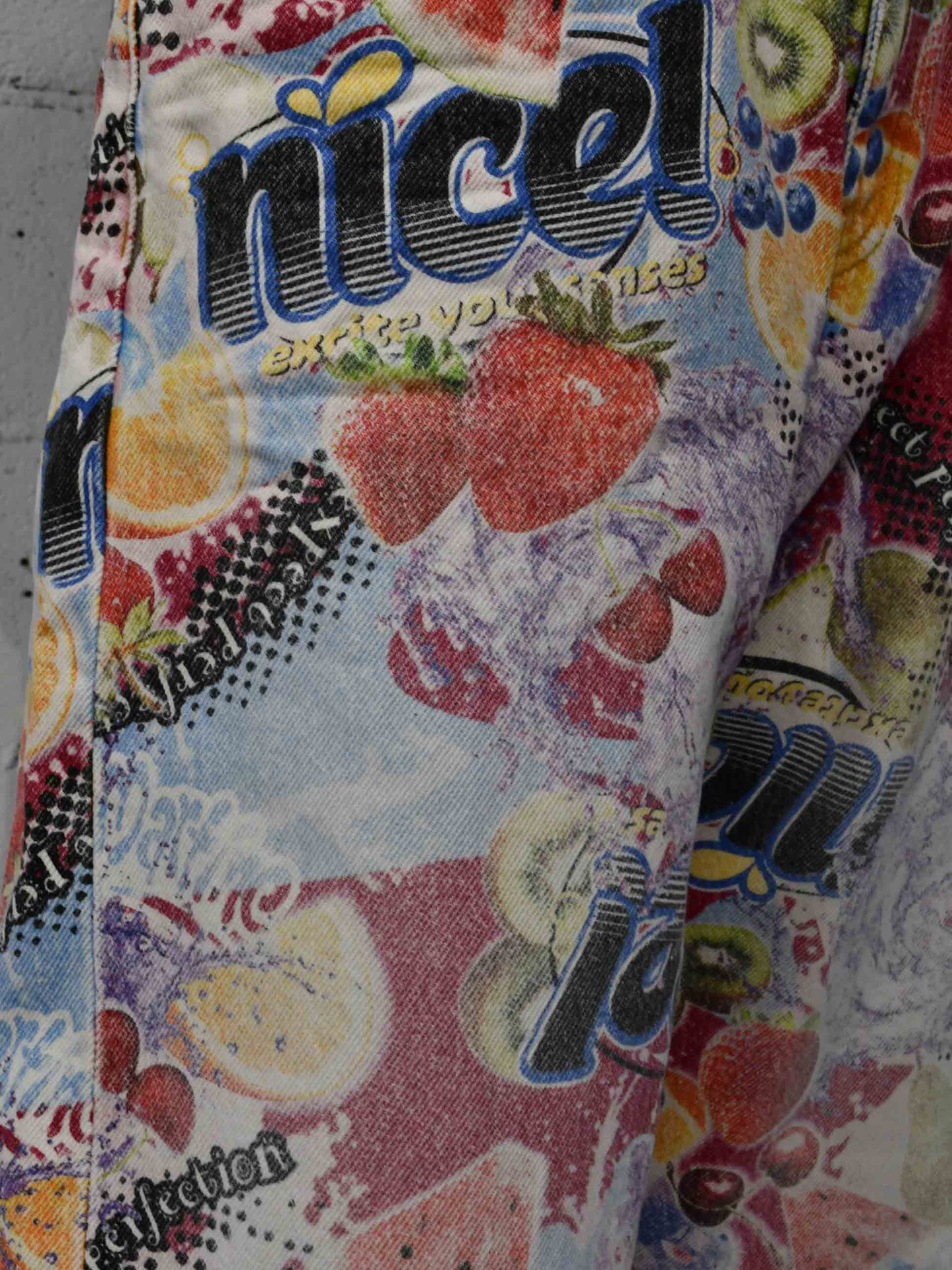【Martine Rose  - マーティンローズ】5 POCKET RELAXED FIT JEAN / multicolor  (ボトムス/マルチカラー)
