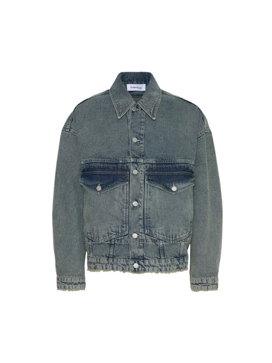 【Études studio - エチュード スタジオ】 Loose Denim Jacket ACID/ Cream (ジャケット/クリーム)