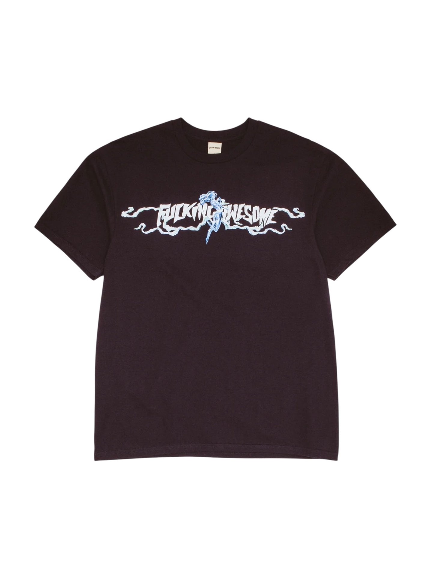 【Fucking Awesome- ファッキングオーサム】BASKIN RIBBONS SHORT SLEEVE TEE /  BLACK（Tシャツ/ブラック)