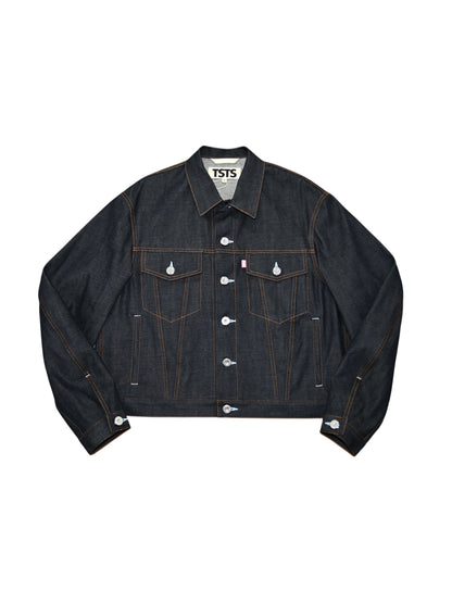 【TSTS -ティーエスティーエス】ORGANIC COTTON OVERSIZED DENIM JACKET / RIGID (デニムジャケット/リジッド)