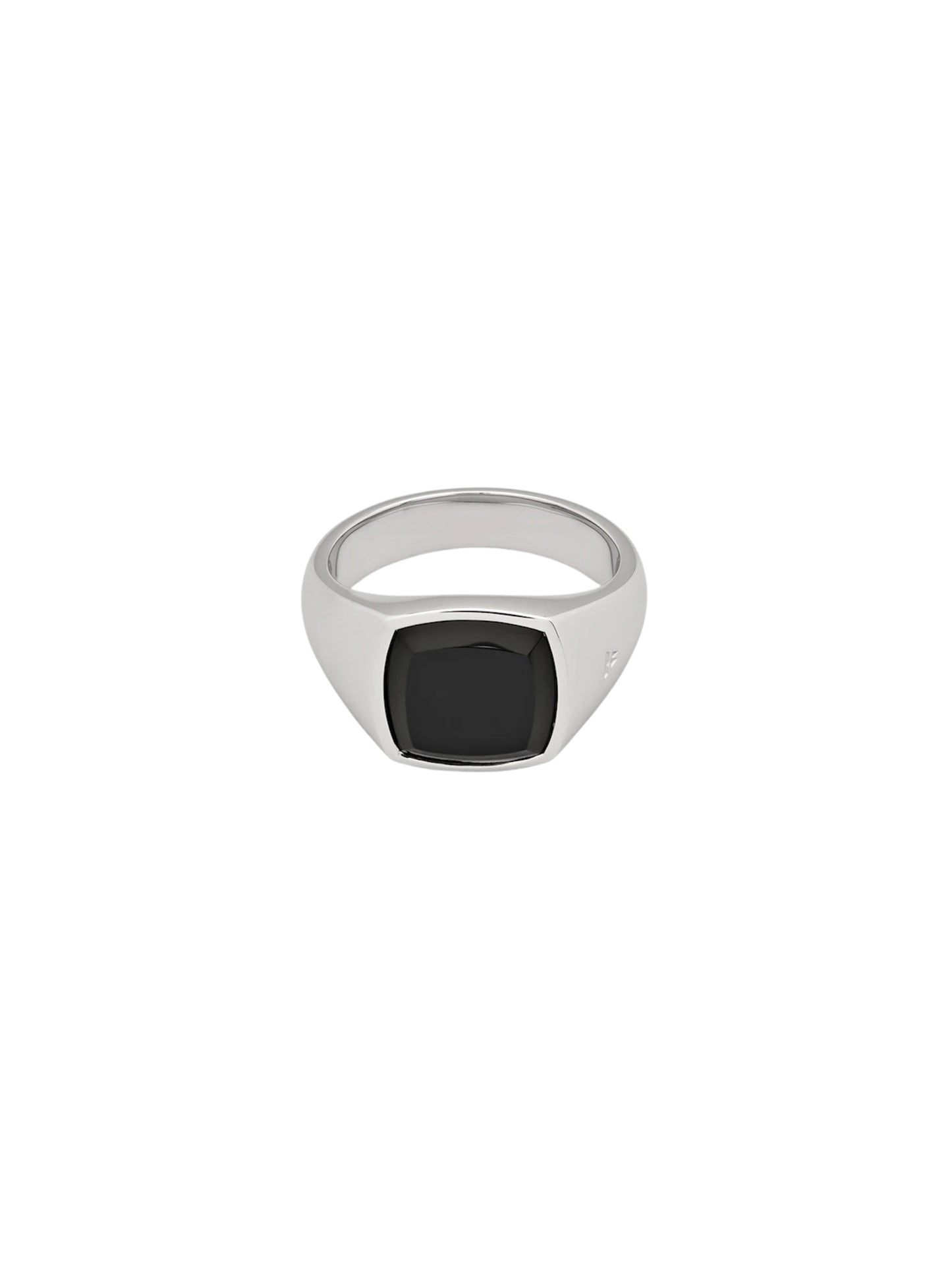【TOM WOOD - トムウッド】Kay Ring Polished Onyx(リング/シルバー)
