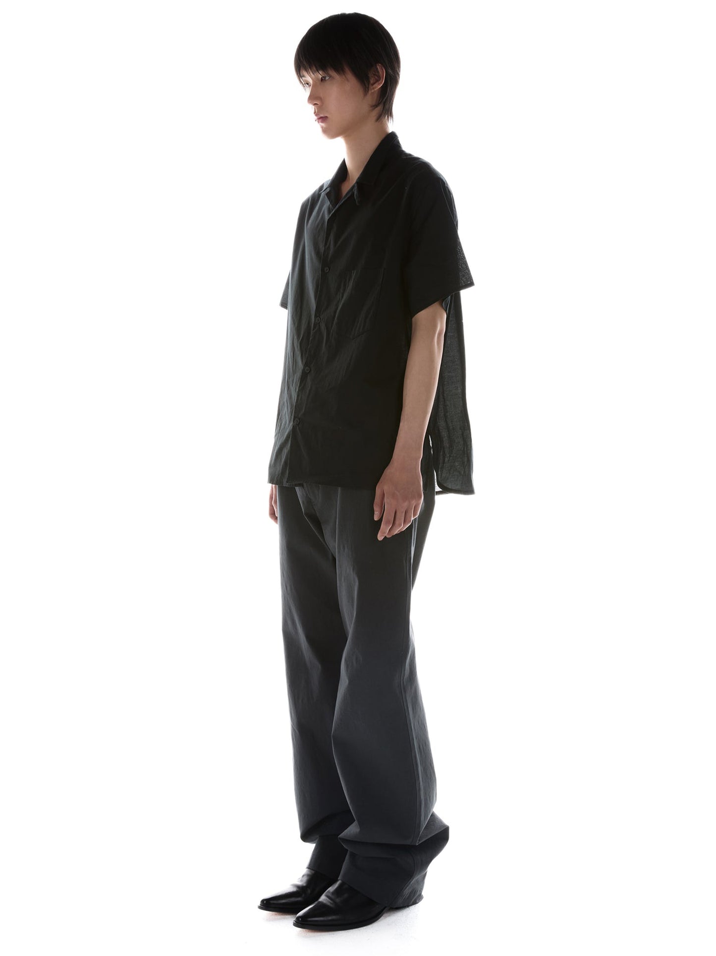 【POST ARCHIVE FACTION - ポストアーカイブファクション】Trousers / Chacoal ( トラウザーズ/チャコール)