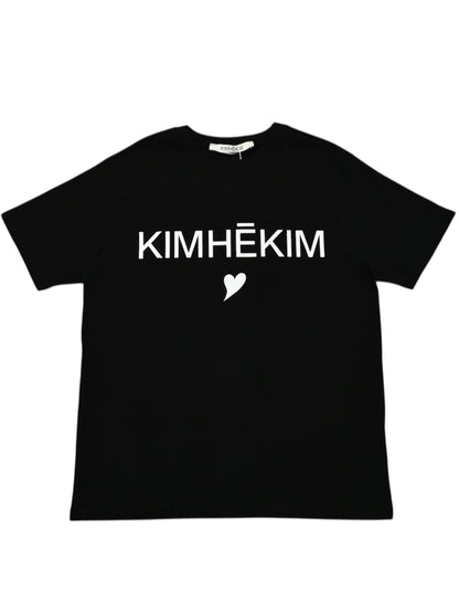 【KIMHEKIM - キムヘキム】KIMHEKIM HEART T-SHIRT / BLACK(Tシャツ/ブラック)