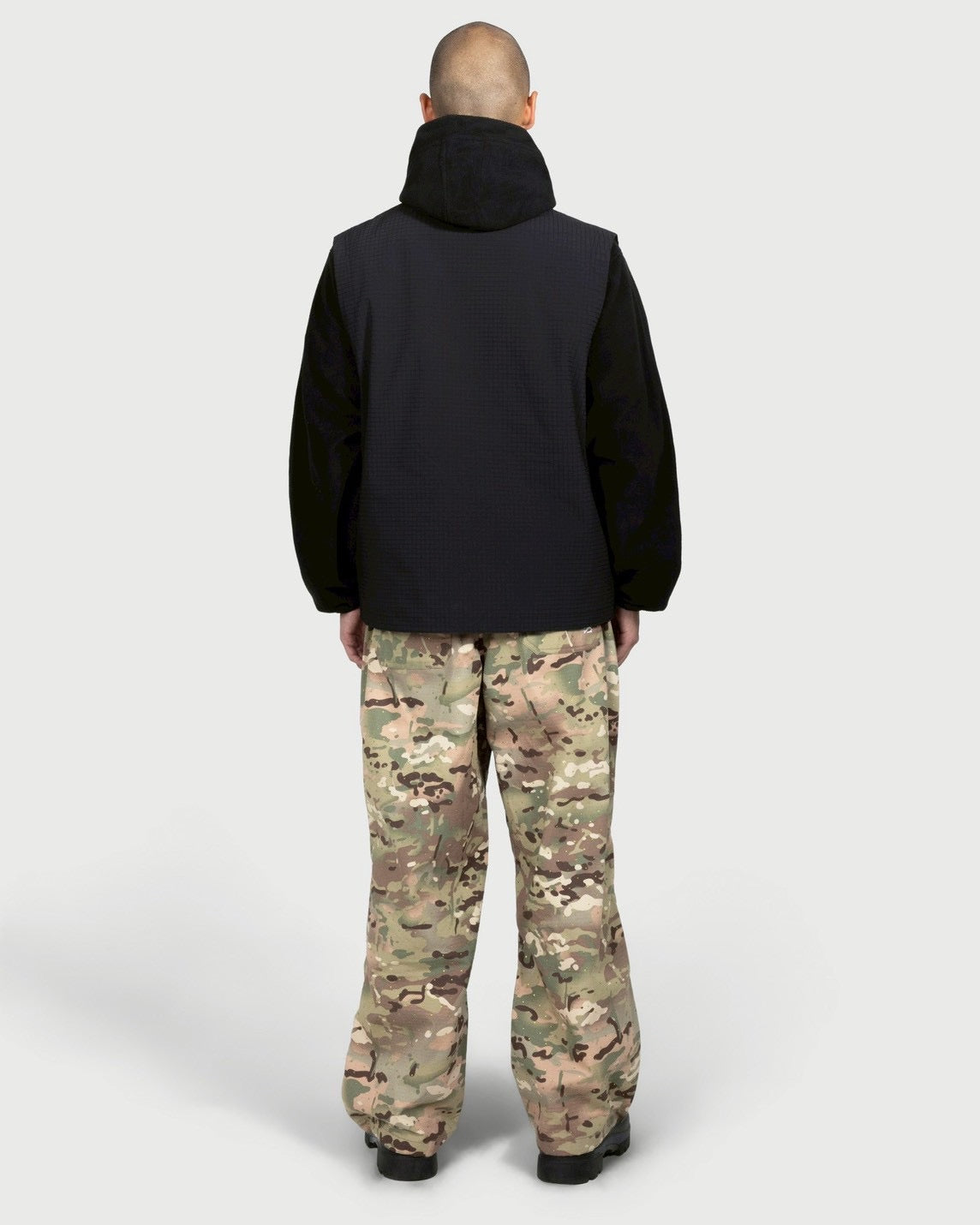 【PLEASURES - プレジャーズ】OVERTURE CONVERTIBLE JACKET / BLACK (ジャケット/ブラック)