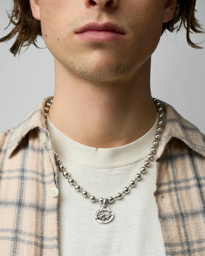【TWO JEYS  - トゥージェイズ】ICON BALL NECKLACE #2 / SILVER (アクセサリー/シルバー)