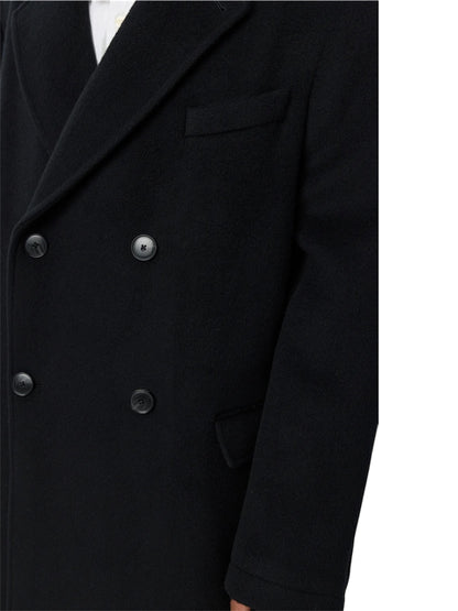 【mfpen - エムエフペン】  Conference Coat /  Black Recycled Wool  (コート/ブラックリサイクルウール)