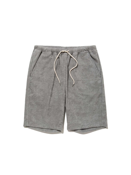 【THING FABRICS - シングファブリックス】2mm Pile Bermuda Pants /  LIGHT GREY（ショーツ/ライトグレー)