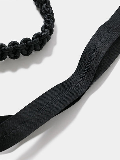 【beautiful people - ビューティフルピープル】over engineering strap / BLACK（バッグ/ブラック)