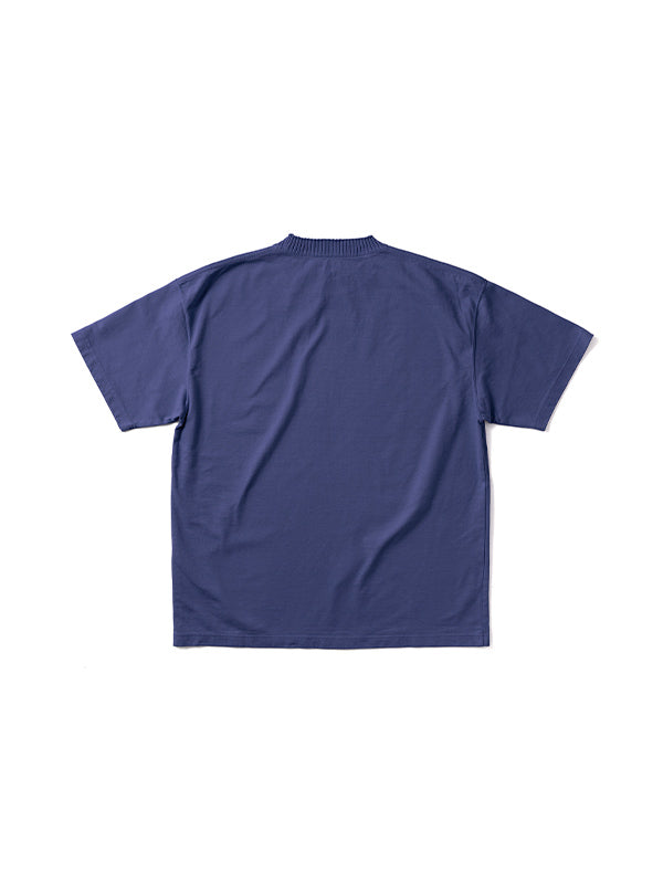 【Perfect ribs® - パーフェクトリブス】Basic Short Sleeve T Shirts / Vintage Navy(Tシャツ/ネイビー)