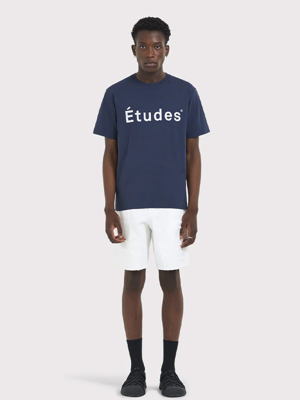 【Études - エチュード】WONDER ETUDES SS TEE / NAVY(Tシャツ/ネイビー)