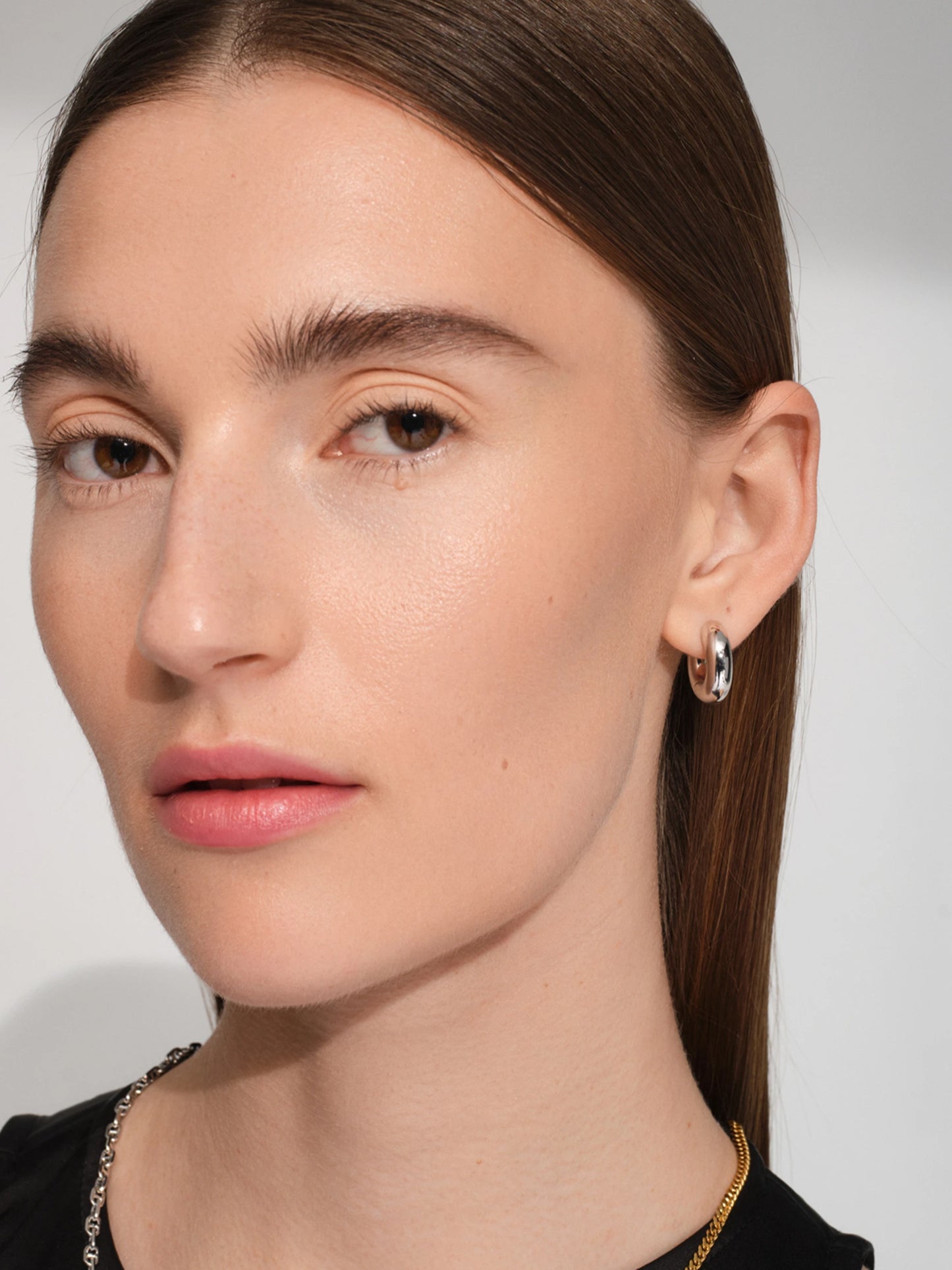 【TOM WOOD - トムウッド】Chunky Hoops Small (ピアス/シルバー)