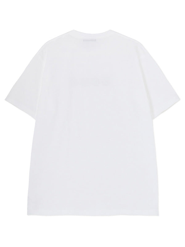 【Y's.... - ワイズビー】PRINT T-SHIRT A / WHITE(Tシャツ/ホワイト)