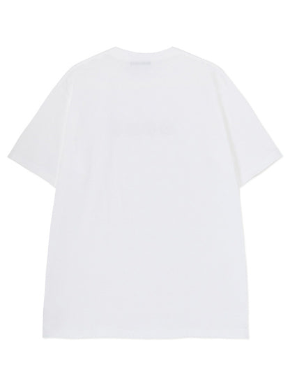 【Y's.... - ワイズビー】PRINT T-SHIRT A / WHITE(Tシャツ/ホワイト)