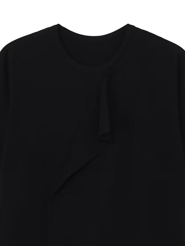 【Ground Y - グラウンドワイ】30-/COTTON JERSEY SHORT SLEEVED T /BLACK (Tシャツ/ブラック)