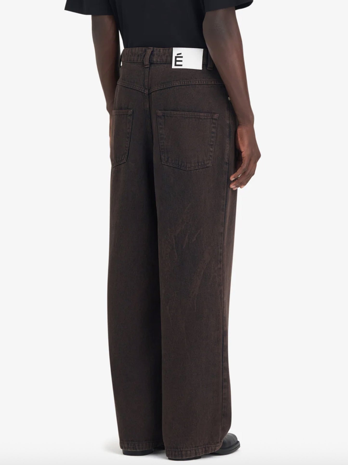 【Études studio - エチュード スタジオ】Loose Jeans Pant / Dark Brown(パンツ/ダークブラウン)