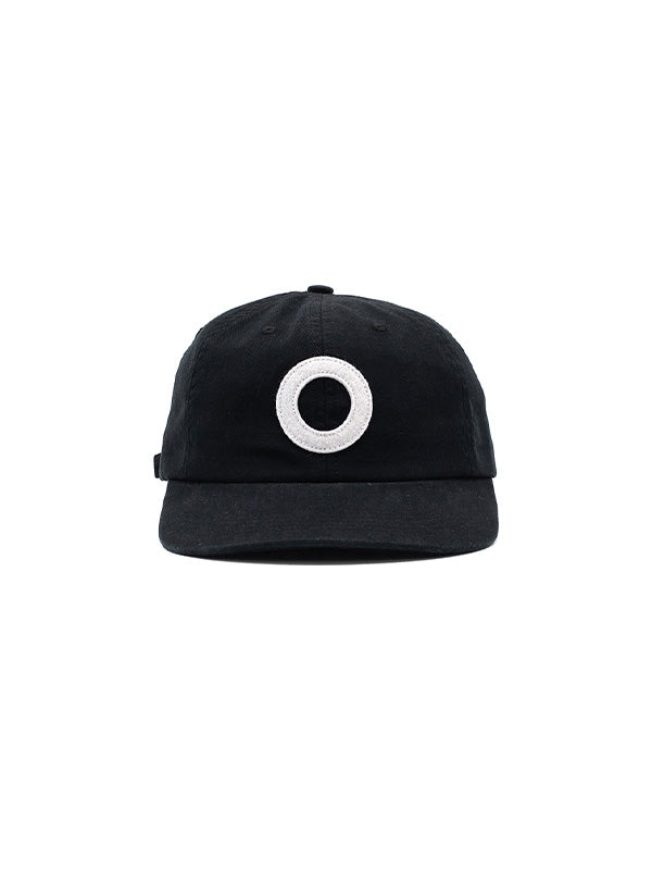 【POP TRADING COMPANY - ポップ トレーディング カンパニー】POP O SIXPANEL HAT / BLACK (キャップ/ブラック)