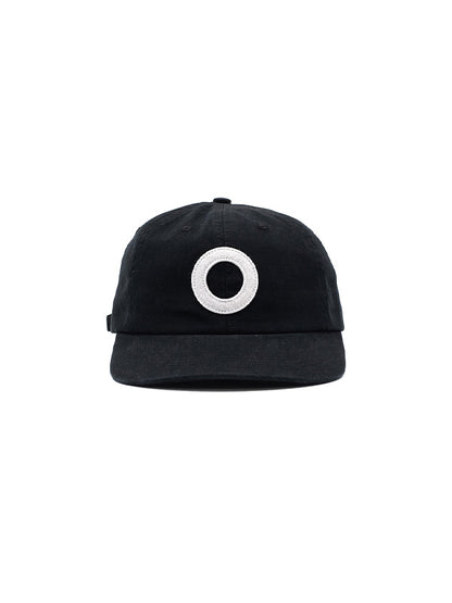 【POP TRADING COMPANY - ポップ トレーディング カンパニー】POP O SIXPANEL HAT / BLACK (キャップ/ブラック)