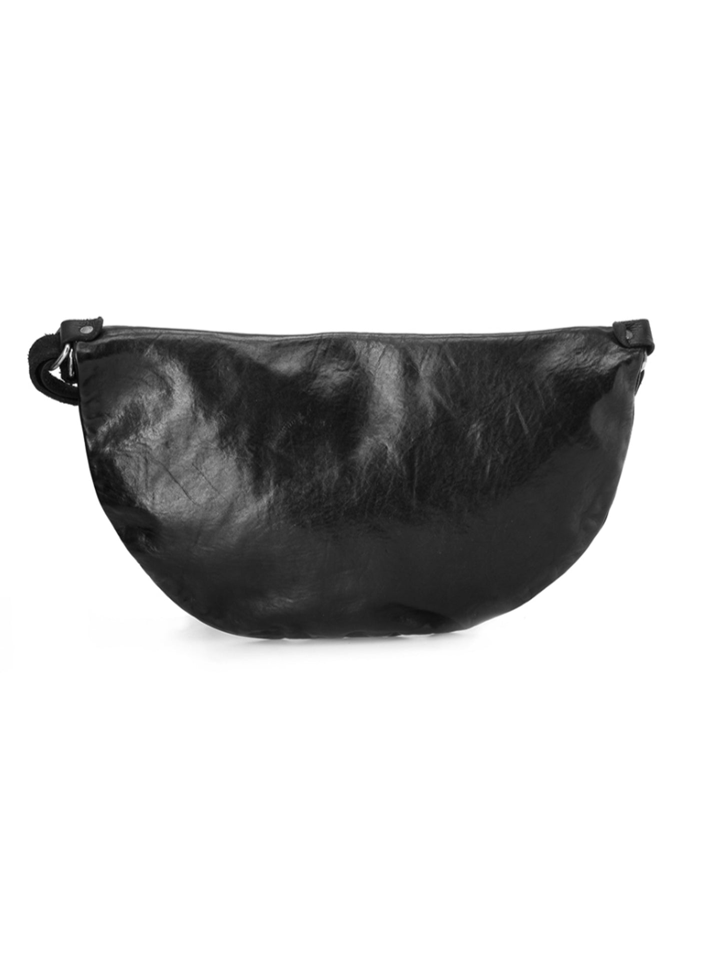 【GUIDI - グイディ】 GUIDI Q09M LEATHER FOLDED BELT BAG (バッグ/ブラック)