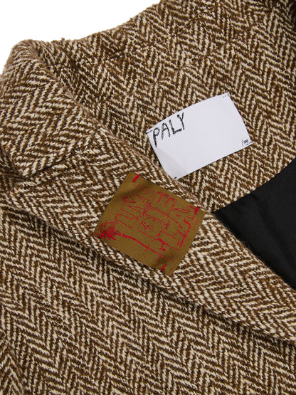 【PALY HOLLYWOOD - パリーハリウッド】SURVIVAL TOOLS OVERCOAT /  BROWN (コート/ブラウン)