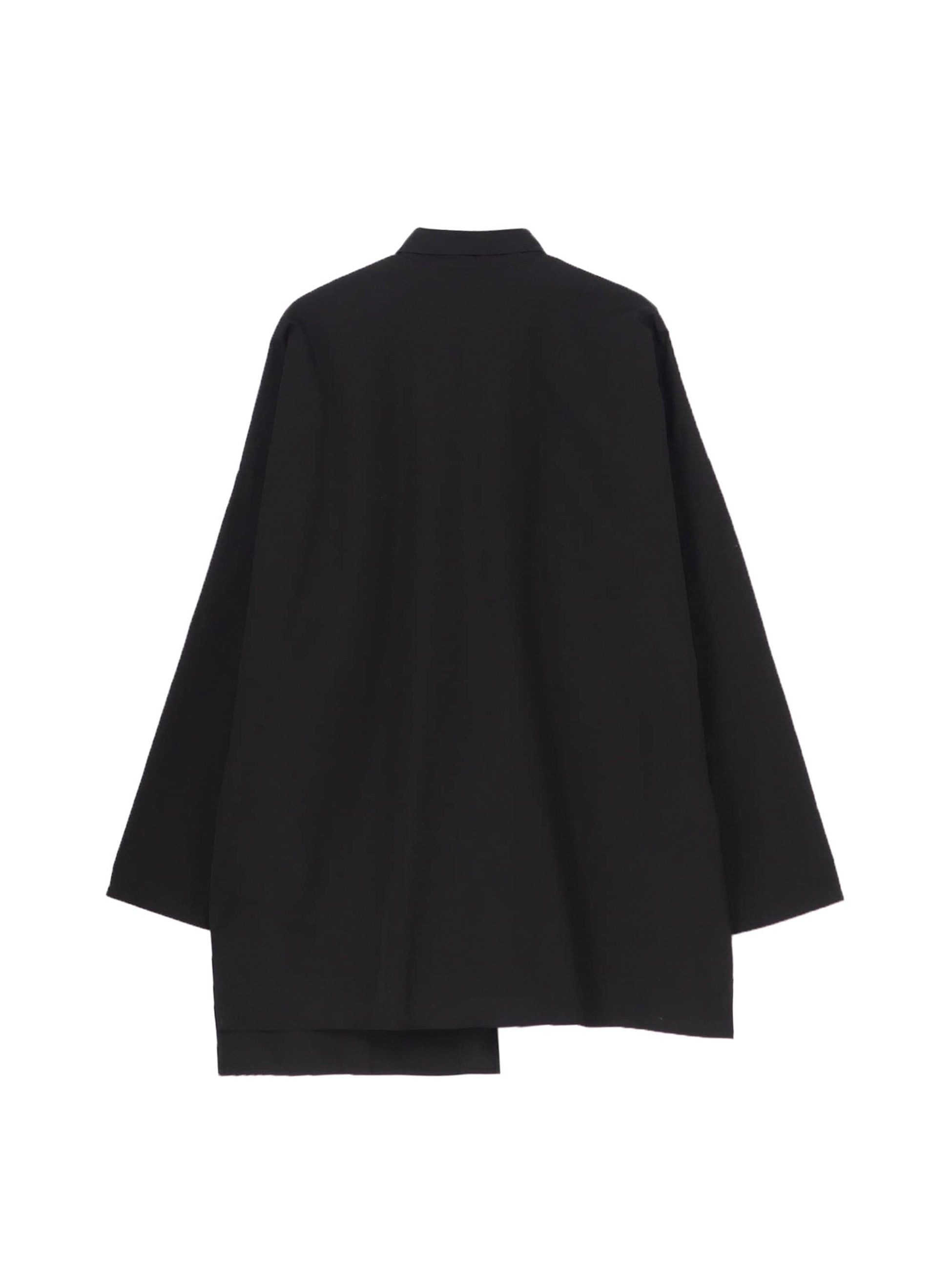 入手困難 00AW⭐️ヨウジヤマモトプールオム 長袖カットソー シルク ブラック Yohji Yamamoto POUR HOMME - ヨウジヤマモト プールオム】COTTON