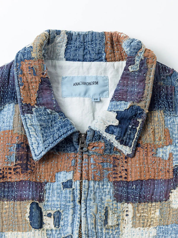 ANACHRONORM - アナクロノーム】AN405 SASHIKO PATCHED JACKET