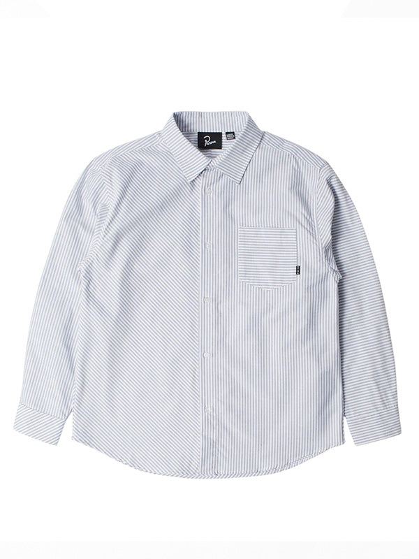 【by Parra - バイパラ】HORIZONTICALED SHIRT / BLUE (シャツ/ブルー)