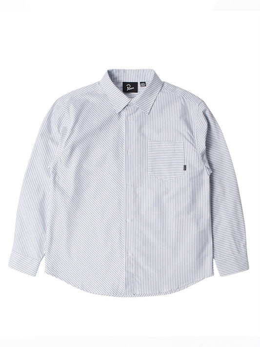 【by Parra - バイパラ】HORIZONTICALED SHIRT / BLUE (シャツ/ブルー)