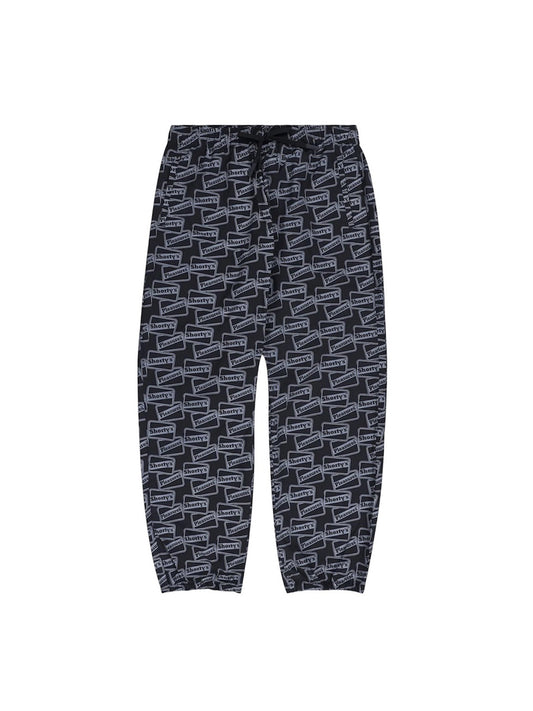 【PLEASURES - プレジャーズ】REFLECTIVE TRCK PANTS / BLACK (パンツ/ブラック)
