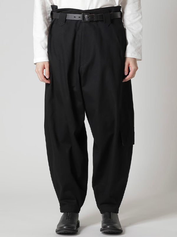 【Y's for men - ワイズフォーメン】KATSURAGI KNICKERBOCKERS(パンツ/ブラック)