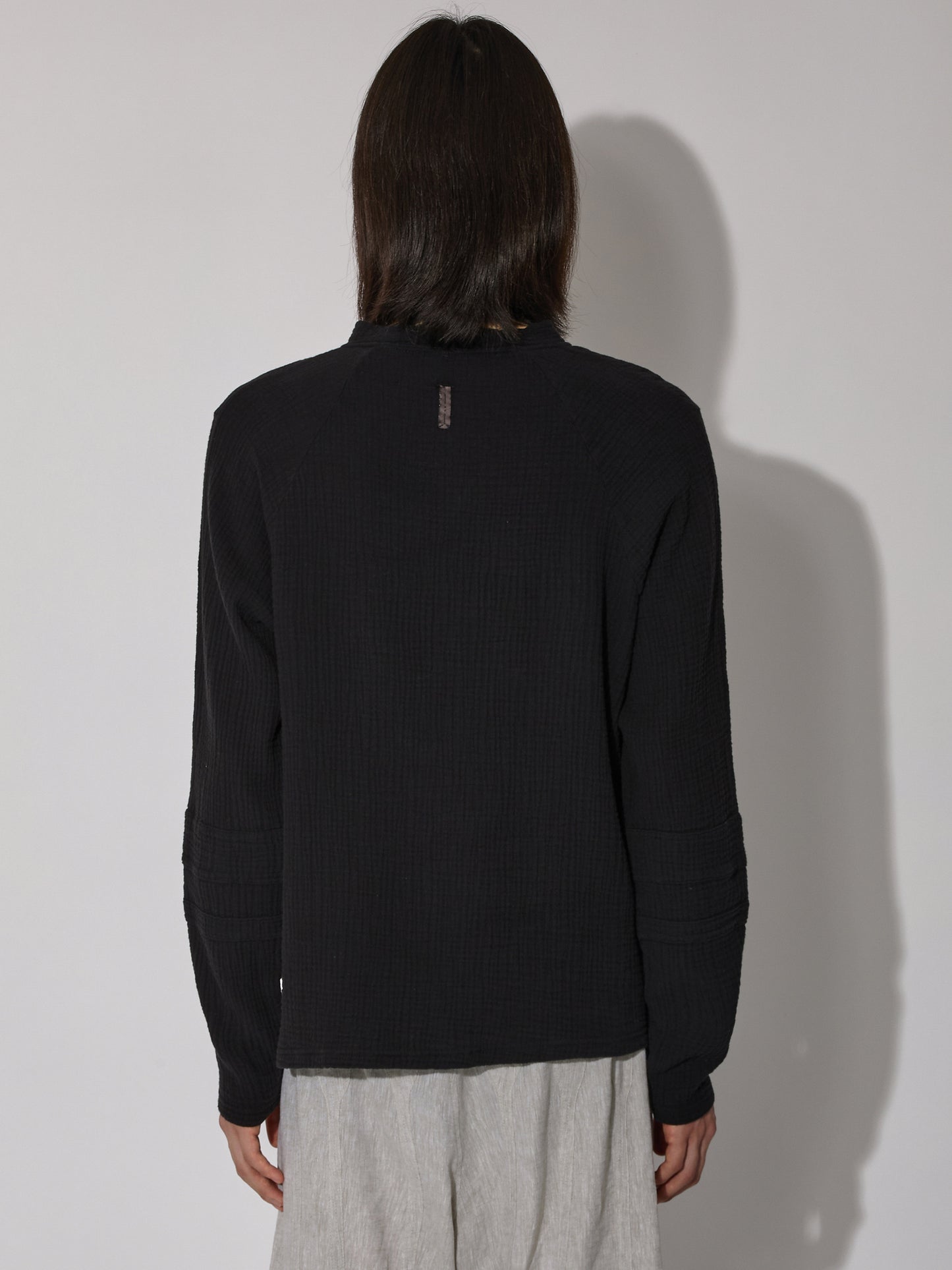 【_J. L - A. L_ - ジェイラル】Chaise Longsleeve / Shungite Black (ロングスリーブTEE/シュグナイトブラック)