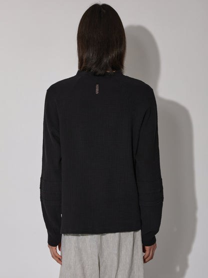 【_J. L - A. L_ - ジェイラル】Chaise Longsleeve / Shungite Black (ロングスリーブTEE/シュグナイトブラック)