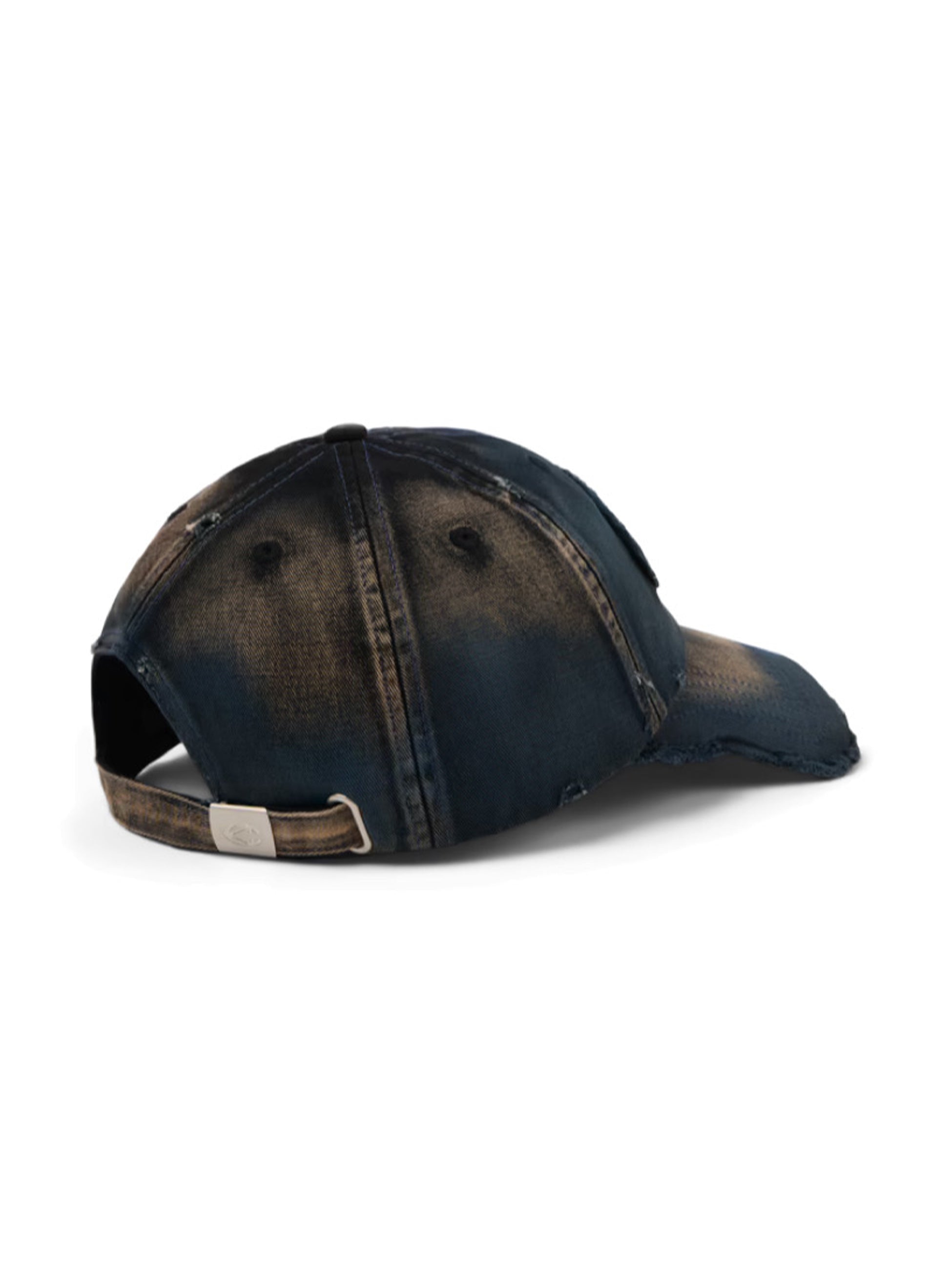 CAMPER LAB - カンペールラボ】DISTORTED WASHED SPRAYED CAP / BLUE CAMPER LAB - カンペールラボ】DISTORTED WASHED SPRAYED CAP / BLUE