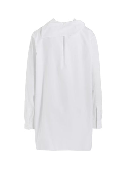 【Y's - ワイズ】100/2 BROAD SAILOR COLLAR BLOUSE /WHITE(シャツ/ホワイト)