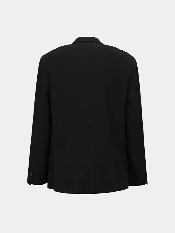 【ANDERSSON BELL - アンダースンベル】HAMPTON WOOL JACKET / BLACK (ジャケット/ブラック）