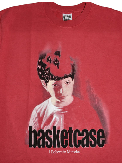 【BASKETCASE  - バスケットケース】MIRACLE T- SHIRT / RED (Tシャツ/レッド)